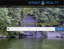 Tablet Screenshot of duanewrightrealty.com